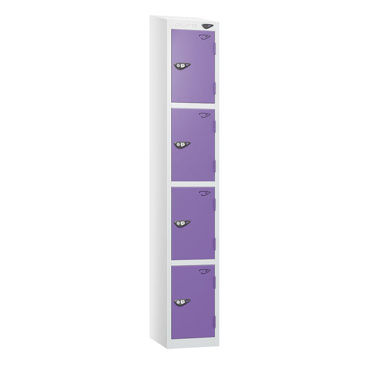 Pure Prime 4 Door Sloping Top Locker H1950/1800xW300xD380mm