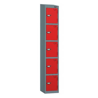 Pure Prime 5 Door Sloping Top Locker H1950/1800xW300xD380mm