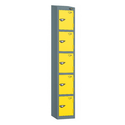 Pure Prime 5 Door Sloping Top Locker H1950/1800xW300xD380mm