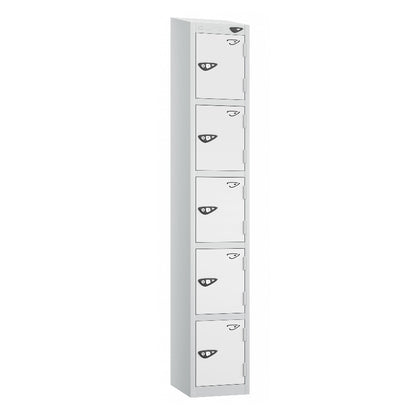 Pure Prime 5 Door Sloping Top Locker H1950/1800xW300xD380mm