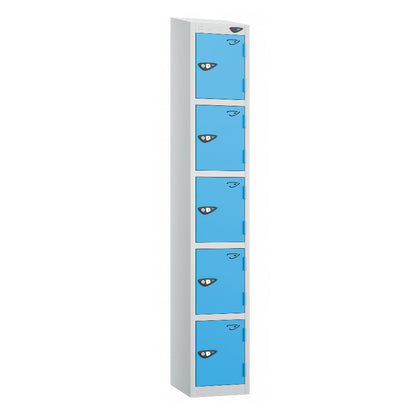 Pure Prime 5 Door Sloping Top Locker H1950/1800xW300xD380mm