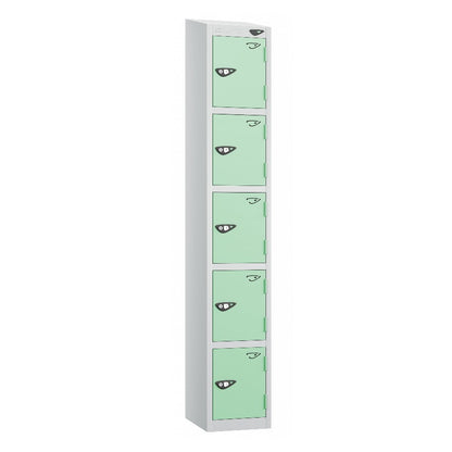 Pure Prime 5 Door Sloping Top Locker H1800xW300xD380mm