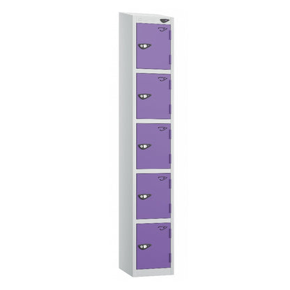 Pure Prime 5 Door Sloping Top Locker H1950/1800xW300xD380mm
