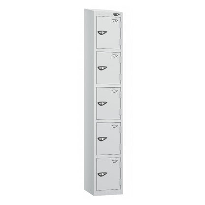 Pure Prime 5 Door Sloping Top Locker H1800xW300xD380mm