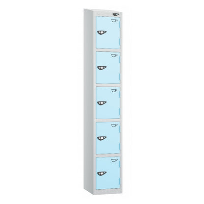 Pure Prime 5 Door Sloping Top Locker H1950/1800xW300xD380mm