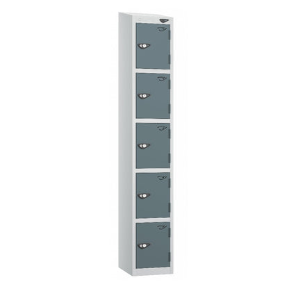 Pure Prime 5 Door Sloping Top Locker H1800xW300xD380mm