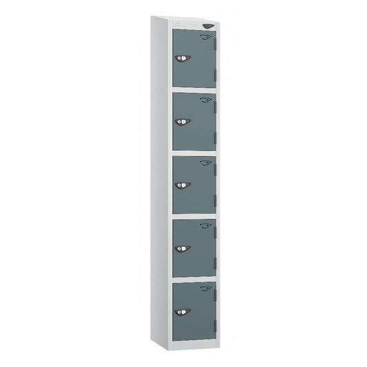 Pure Prime 5 Door Sloping Top Locker H1950/1800xW300xD380mm