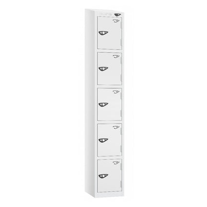 Pure Prime 5 Door Sloping Top Locker H1950/1800xW300xD380mm