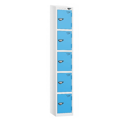 Pure Prime 5 Door Sloping Top Locker H1950/1800xW300xD380mm