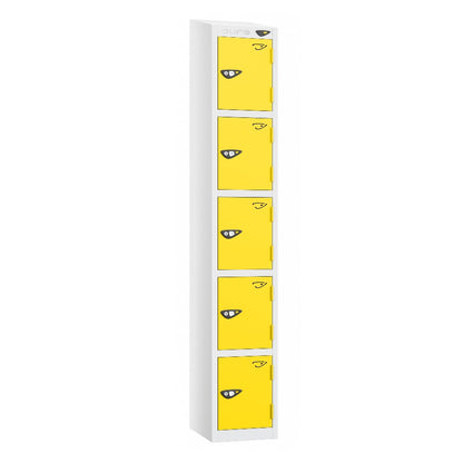 Pure Prime 5 Door Sloping Top Locker H1950/1800xW300xD380mm