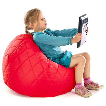 Quilted Outdoor Beanbag (Set of 4)