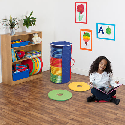 Rainbow™ Circular Mats & Holdall (Pack Of 32) FC0028-GL MB31637 2