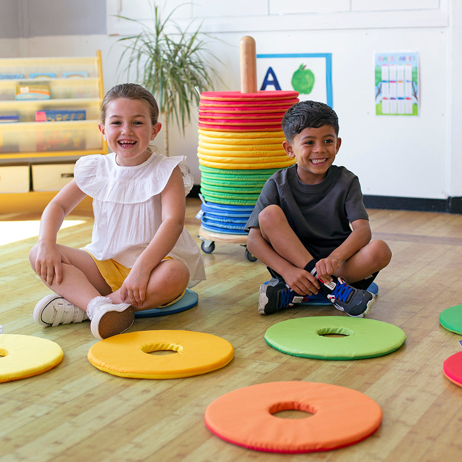 Rainbow™ Circular Mats (Pack of 32) & Donut™ Trolley BN0106-N MB31638 10