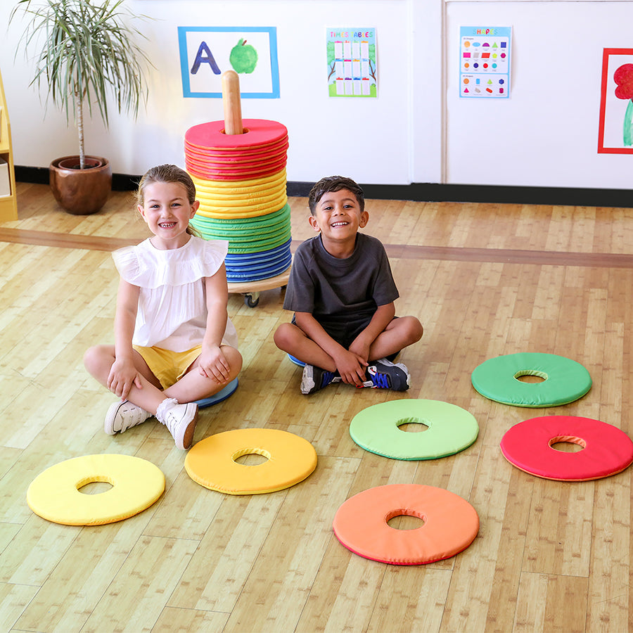 Rainbow™ Circular Mats (Pack of 32) & Donut™ Trolley BN0106-N MB31638 2