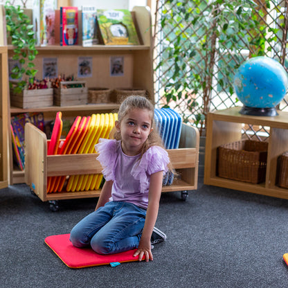 Rainbow™ Square Mats (Pack of 32) & Tuf 2™ Trolley BN0107-N MB31636
 3