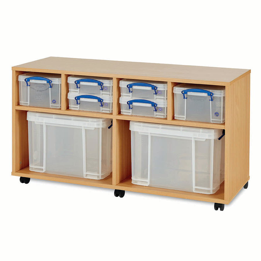 Really Useful Storage Box Unit with 8 Boxes