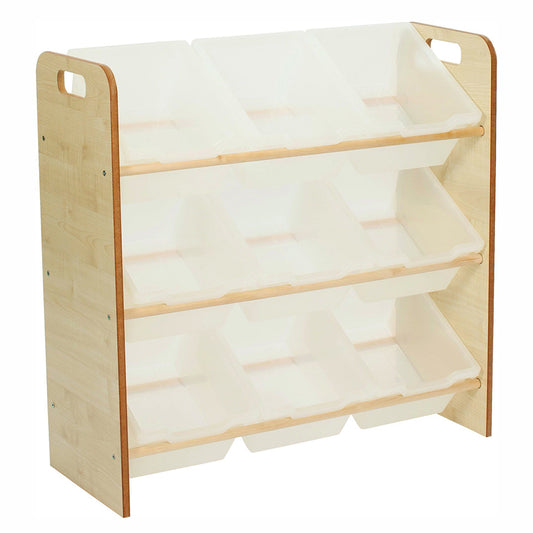 Single Sided Classroom Tidy with Clear Trays