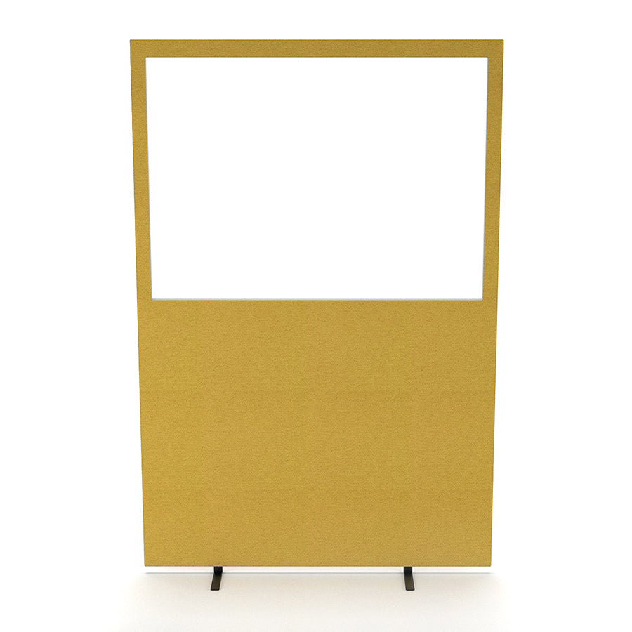 Impulse Plus Clear Half Vision Floor Free Standing Screen (H1200mm)