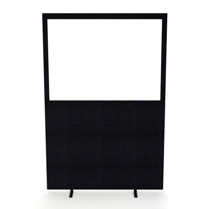 Impulse Plus Clear Half Vision Floor Free Standing Screen (H1200mm)