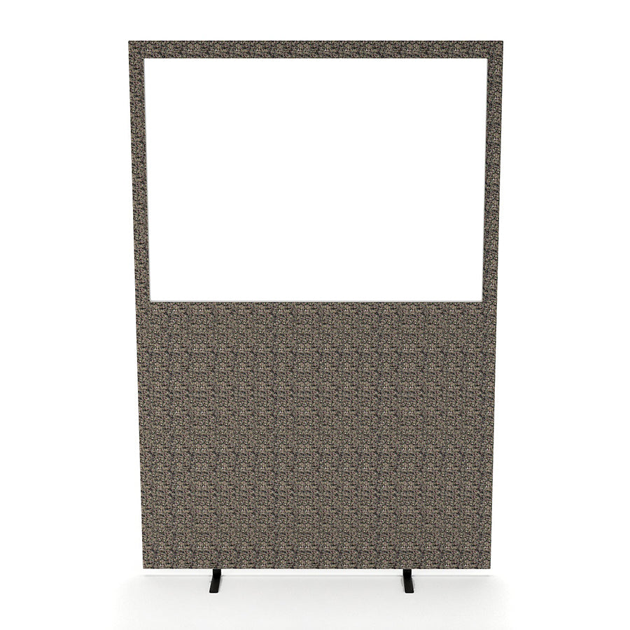 Impulse Plus Clear Half Vision Floor Free Standing Screen (H1200mm)