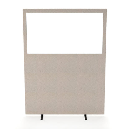 Impulse Plus Clear Half Vision Floor Free Standing Screen (H1200mm)