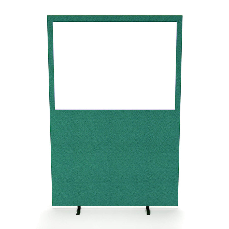 Impulse Plus Clear Half Vision Floor Free Standing Screen (H1200mm)