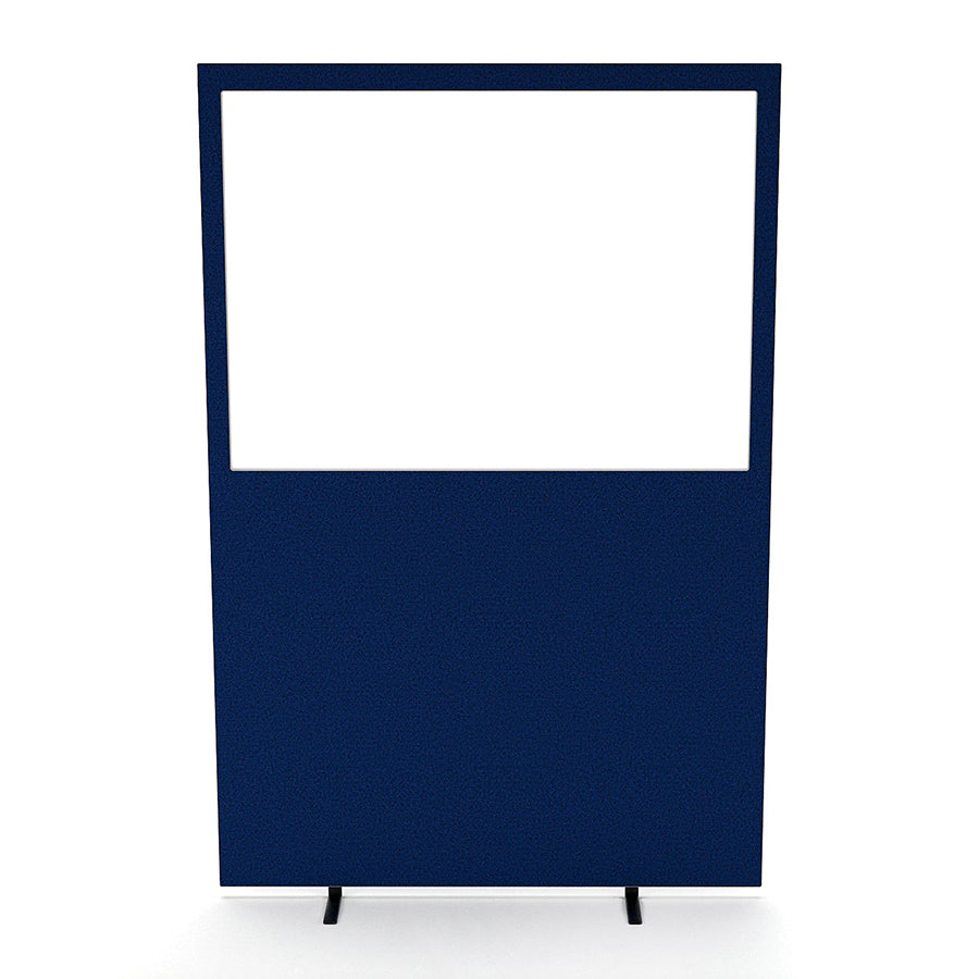 Impulse Plus Clear Half Vision Floor Free Standing Screen (H1200mm)