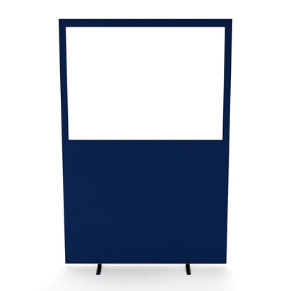 Impulse Plus Clear Half Vision Floor Free Standing Screen (H1200mm)