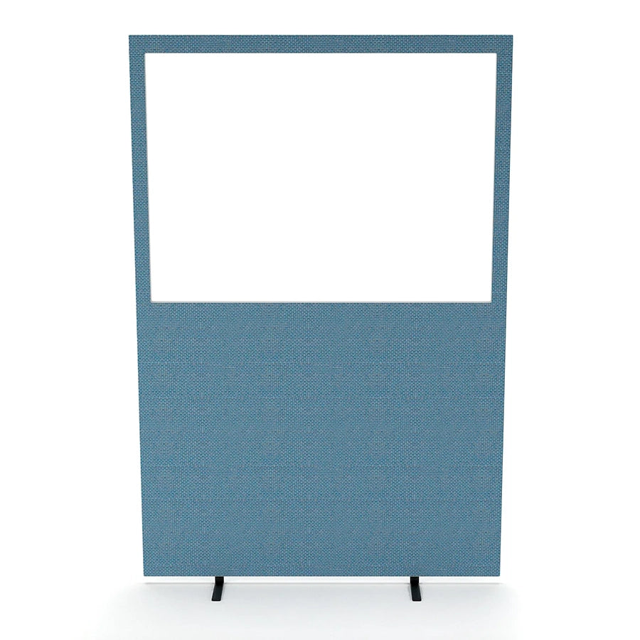 Impulse Plus Clear Half Vision Floor Free Standing Screen (H1200mm)