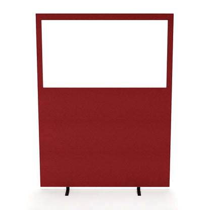 Impulse Plus Clear Half Vision Floor Free Standing Screen (H1200mm)