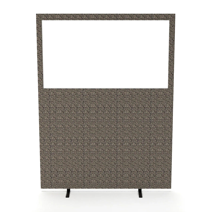 Impulse Plus Clear Half Vision Floor Free Standing Screen (H1200mm)