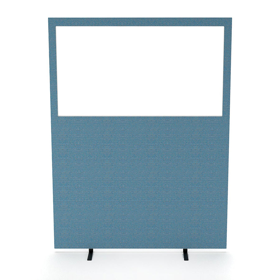 Impulse Plus Clear Half Vision Floor Free Standing Screen (H1200mm)