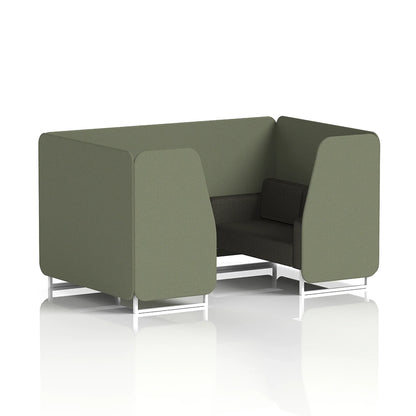Brixworth Booth in Two Tone - 4 Seater