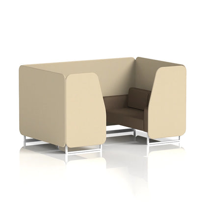 Brixworth Booth in Two Tone - 4 Seater