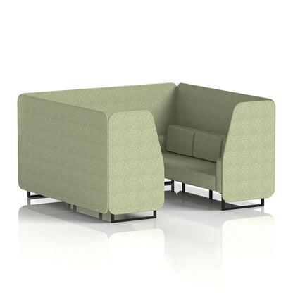 Brixworth Booth in Single Tone - 6 Seater