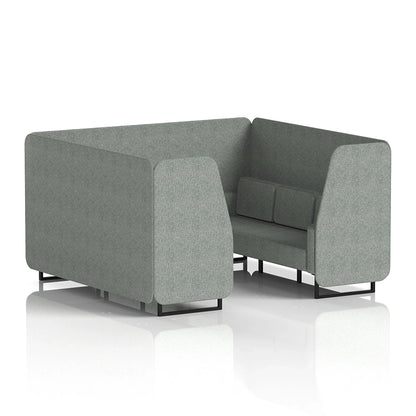 Brixworth Booth in Single Tone - 6 Seater
