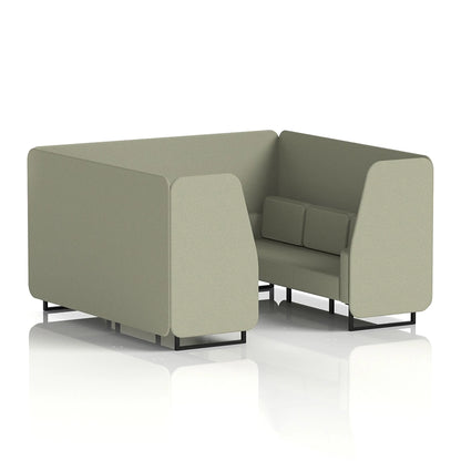Brixworth Booth in Single Tone - 6 Seater