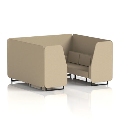 Brixworth Booth in Single Tone - 6 Seater