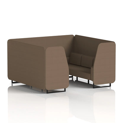 Brixworth Booth in Single Tone - 6 Seater