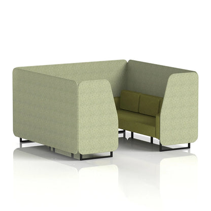 Brixworth Booth in Two Tone - 6 Seater