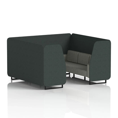 Brixworth Booth in Two Tone - 6 Seater