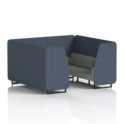 Brixworth Booth in Two Tone - 6 Seater