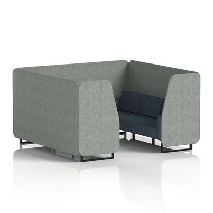 Brixworth Booth in Two Tone - 6 Seater