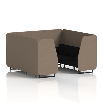 Brixworth Booth in Two Tone - 6 Seater