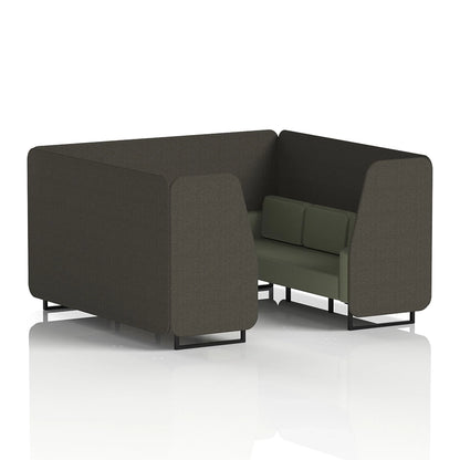 Brixworth Booth in Two Tone - 6 Seater