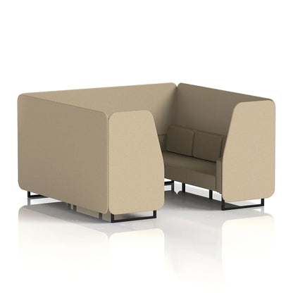 Brixworth Booth in Two Tone - 6 Seater