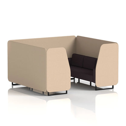 Brixworth Booth in Two Tone - 6 Seater