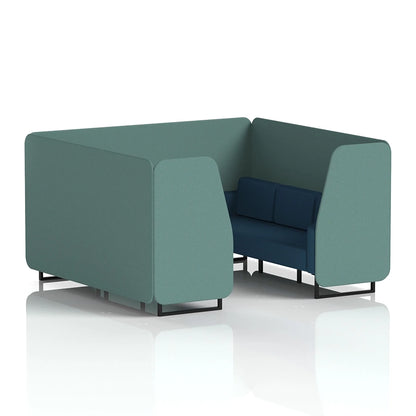Brixworth Booth in Two Tone - 6 Seater
