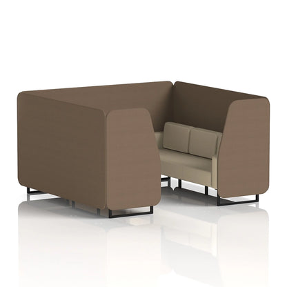 Brixworth Booth in Two Tone - 6 Seater