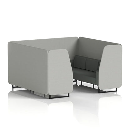 Brixworth Booth in Two Tone - 6 Seater
